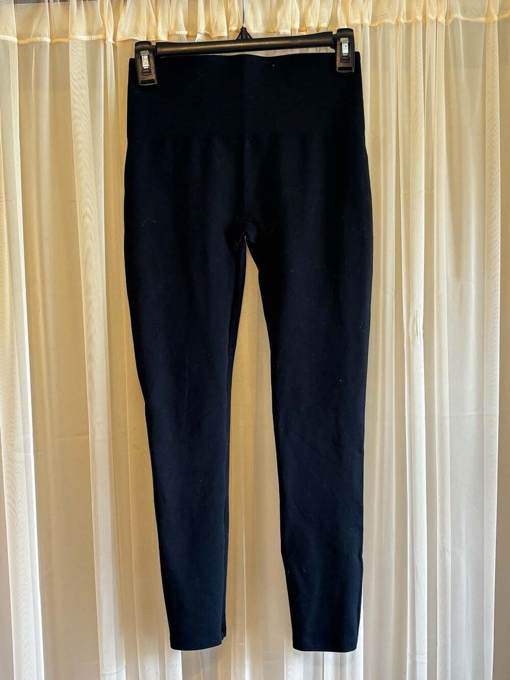 Spanx Black Seamless Shaping Leggings Size S/P